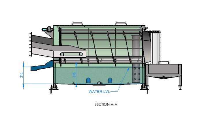 water level meter install