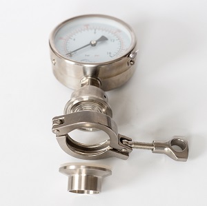 Tri Clamp Hygienic Diaphragm Seal Pressure Gauge