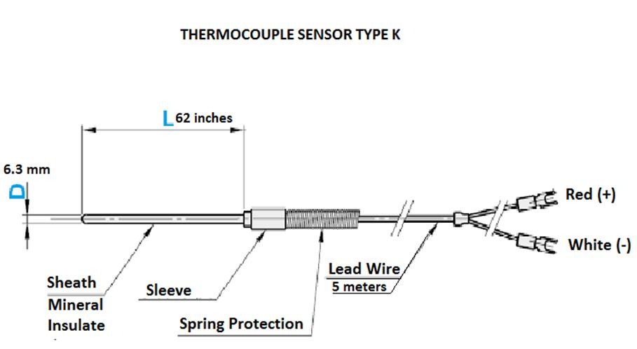 thermocouple K