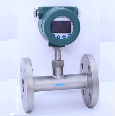 Helium gas flow meter