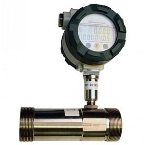 Thread connection liquid turbine flow meter