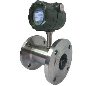 Digital flow meter with totalizer