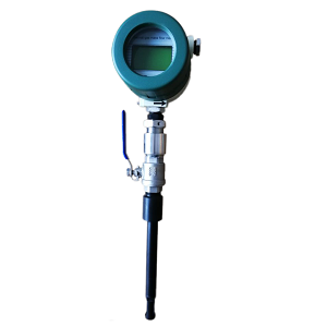 High temperature mass flow meter