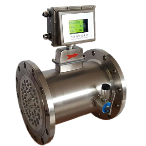 Gas turbine flow meter to measure gas 