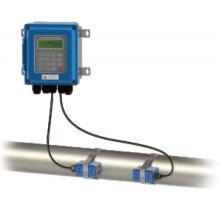 Clamp on ultrasonic water flow meter