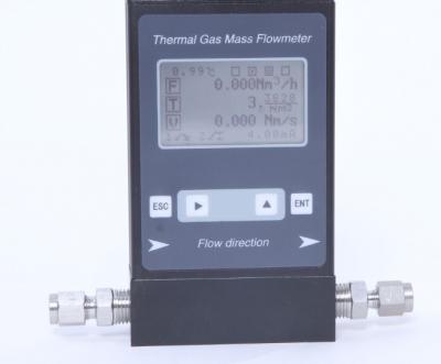 Low flow mass flow meter