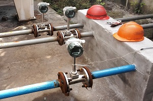 Vortex flowmeter for water measurement