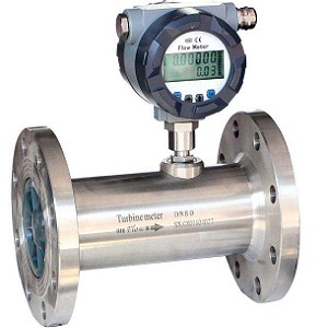 Turbine type flow meter