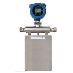 High pressure Coriolis mass flow meter