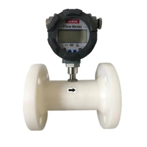 Turbine Flow meter for corrosive liquid