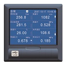 4 channel paperless recorder-blue screen, 5.6"
