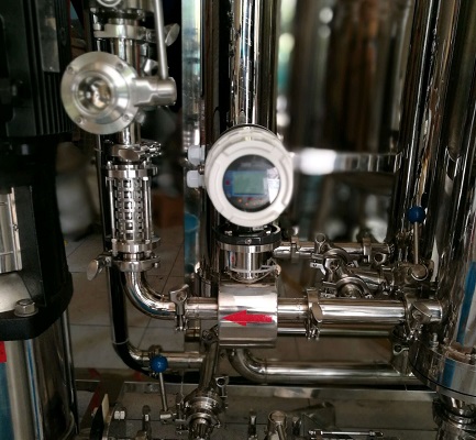 Hygienic Electromagnetic Flowmeter for Fermentation