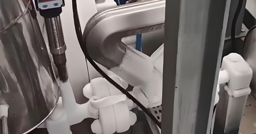 coriolis ultra low temperature flowmeter