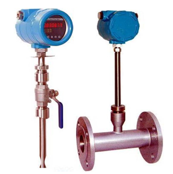 Compressed air mass flow meter