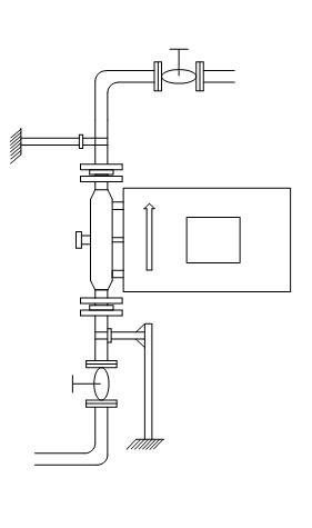 Flag- Type Installation, Medium/ Large Scale Coriolis Mass Flow Meter