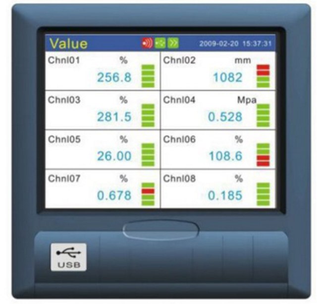 paperless recorder 12 channels