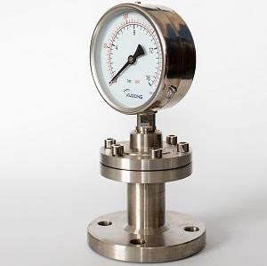 Flanged Mounted Diaphragm Seal Pressure Gauge