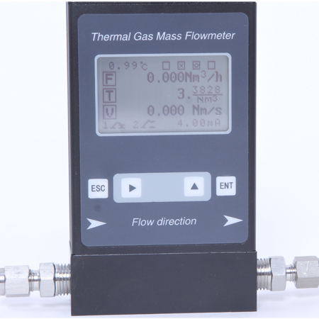 Micro-Flowrate Thermal Mass Flow Meter