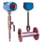 digital thermal mass gas flow meter