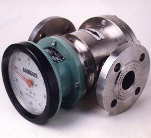 High viscosity oval gear flow meter (Positive Displacement)