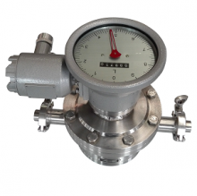 Sanitary Oval gear flow meter