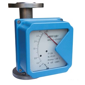 Gas flow rotameter