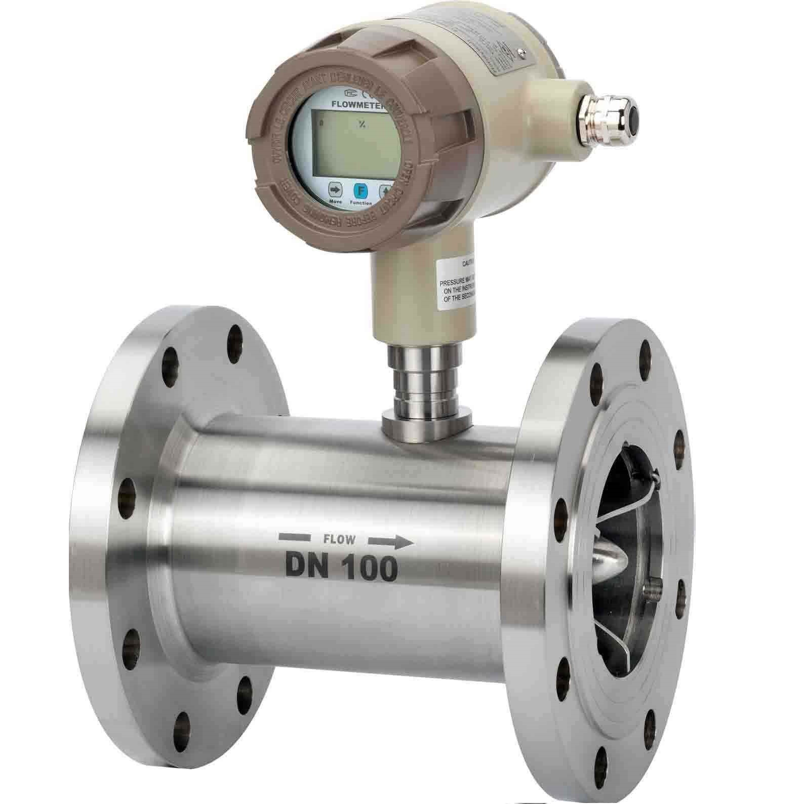 Digital Turbine flow meter to be used to measure chemical