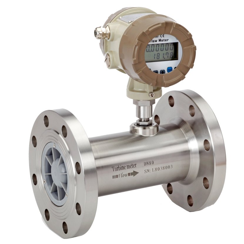 TURBINE FLOW METER FOR WATER MEASUREMENT WITH 4-20MA OUTPUT