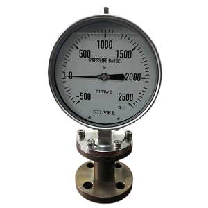 Low Pressure Diaphragm Seal Pressure Gauge (-500~2500 mmWC)