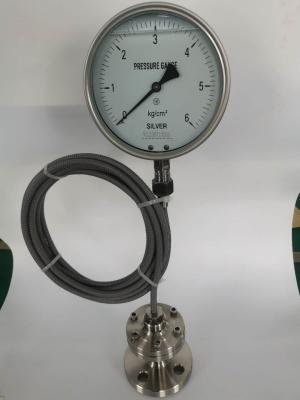Oil Filled Diaphragm Seal Pressure Gauge with Capillary
