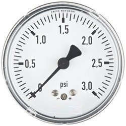 0~1 psi pressure gauge
