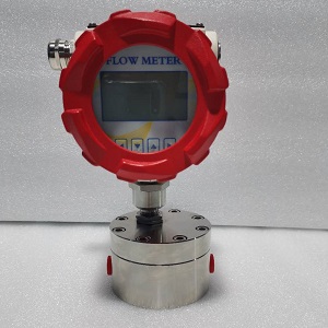 Low flow oil flow meter
