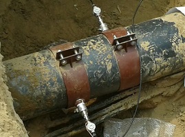 Ultrasonic flowmeter for water measurement