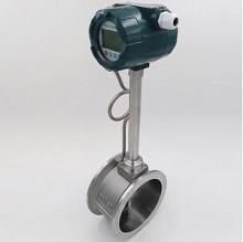 Vortex type gas flow meter