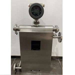 Jacketed mass flowmeter