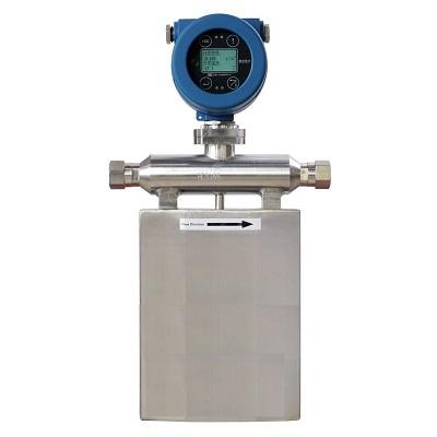 High pressure Coriolis mass flow meter