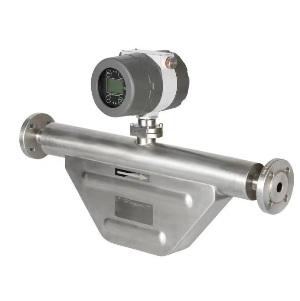 Coriolis mass flow meter for chlorine gas measurement