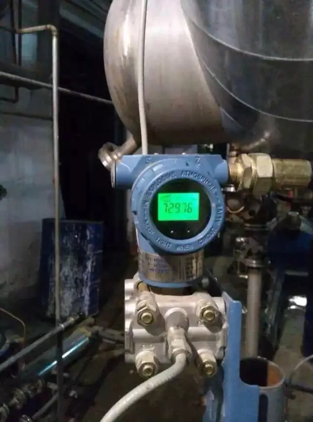 pressure and differential pressure transmitter to measure liquid level