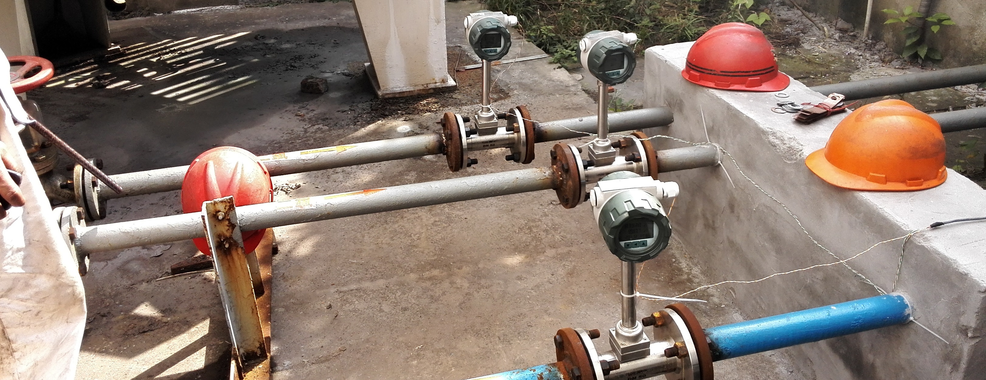 Vortex Flow Meter for Industrial Air Flow Measurement