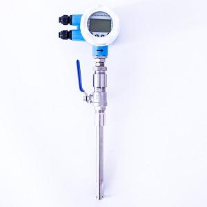 Insertion probe flow meter