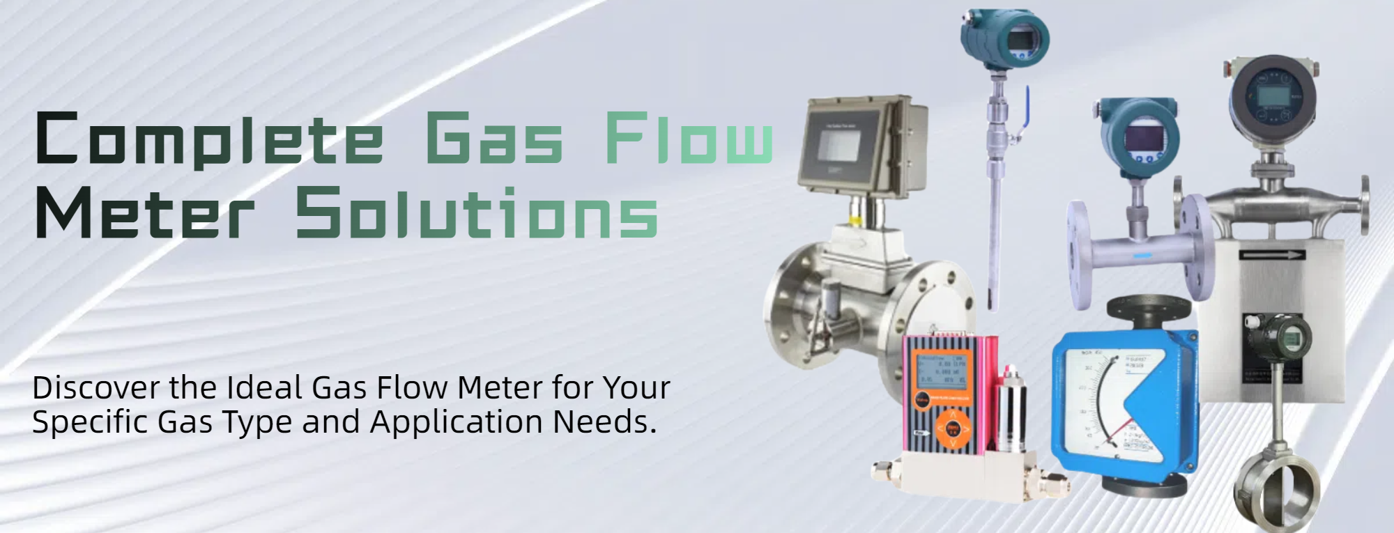 Gas Flow Meters Banner