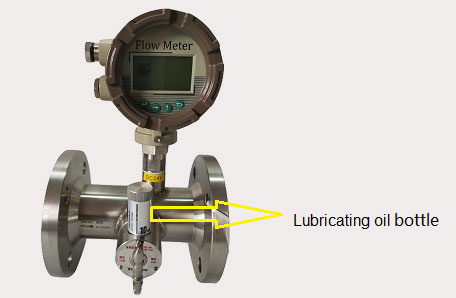 self-lubrication gas turbine flow meter