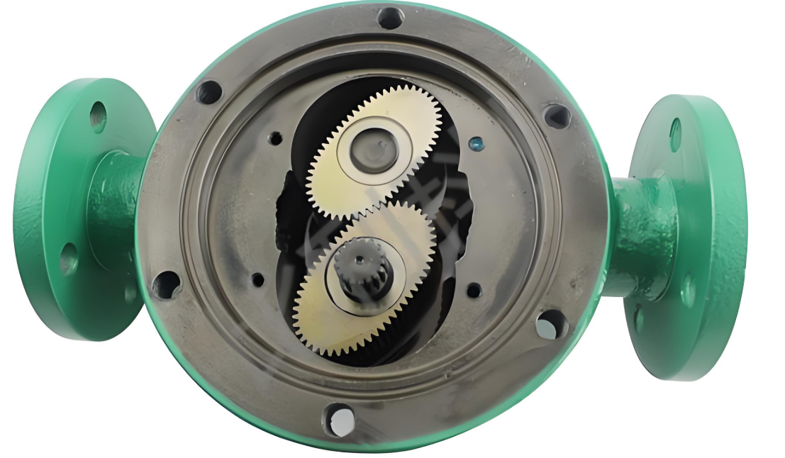 Principe de fonctionnement du débitmètre à engrenages ovales