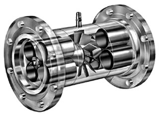 eletronic turbine flow meter for gas and liquid