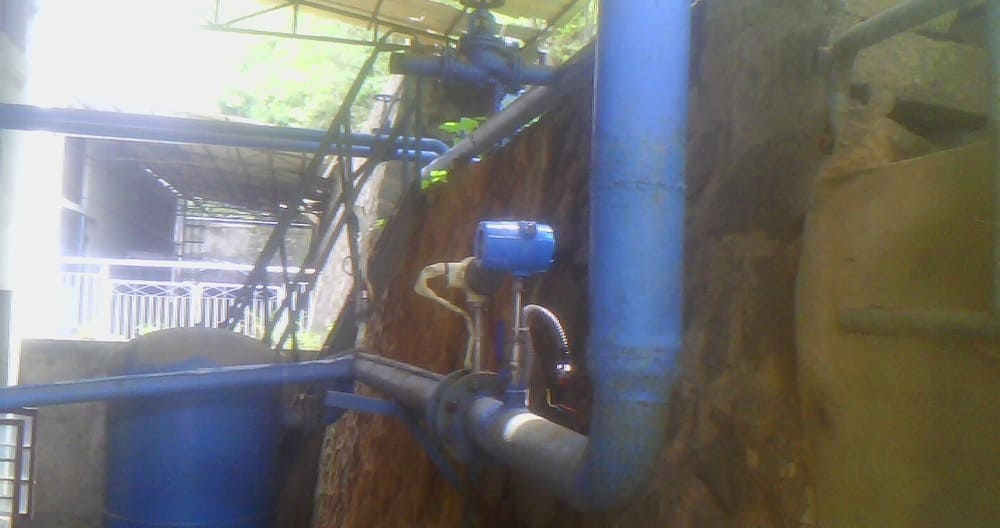 Chlorine Gas flow measurement by thermal mass flow meter