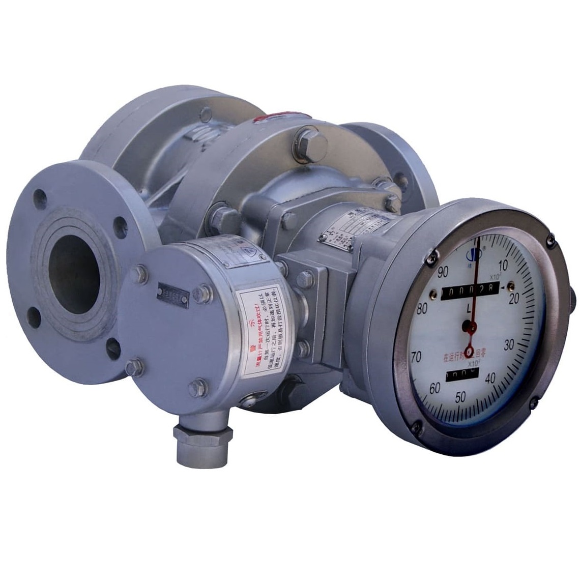 Positive displacement flow meter with 4-20mA output