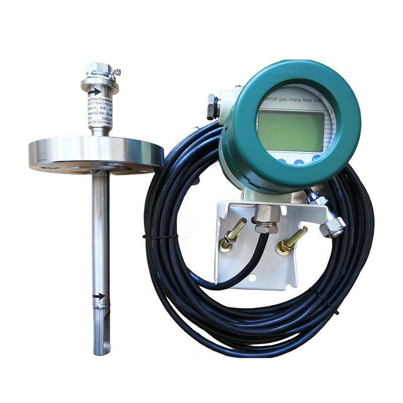 Inline Type compressed air flow meter