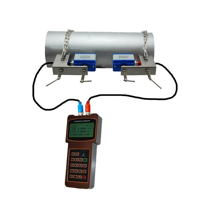 เครื่องวัดอัตราการไหลแบบอัลตราโซนิคชนิดหนีบพกพา