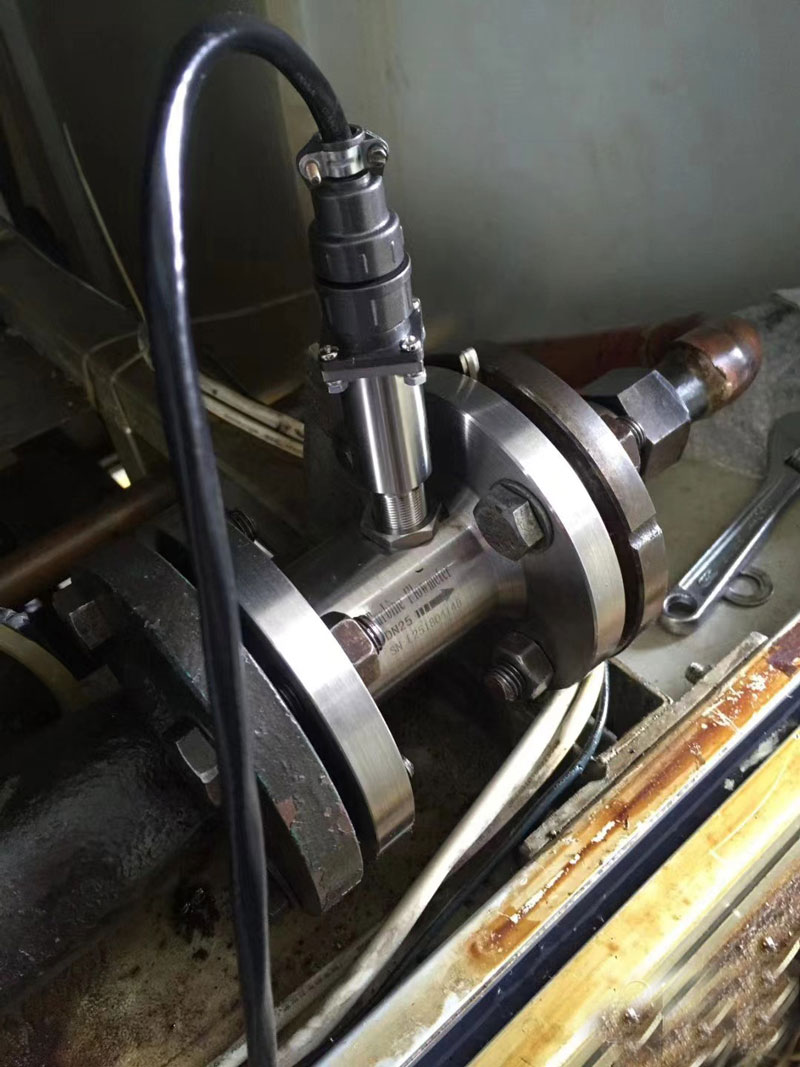 Turbine flow meter for Marine gasoil