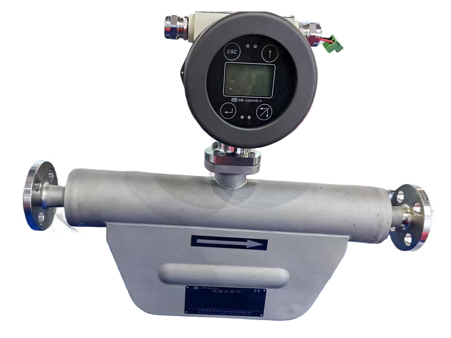 Hastelloy coriolis mass flow meter for acid